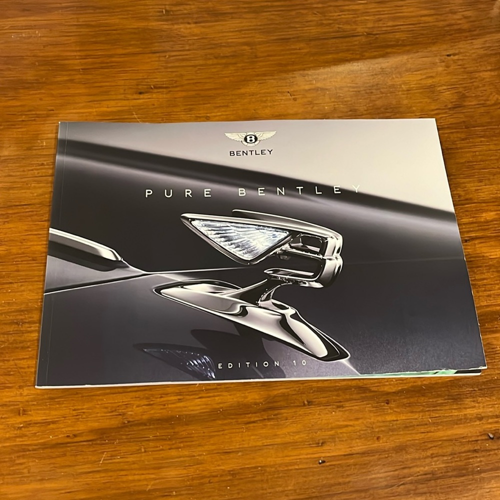Pure Bentley Edition 10 Catalog Continental GT Flying Spur Bantayga 2010